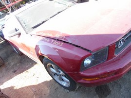 2008 FORD MUSTANG BASE COUPE RED 4.0 AT PONY PACKAGE F20113